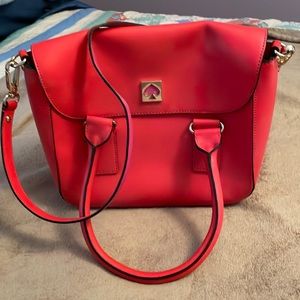 Pink and orange Kate Spade purse
